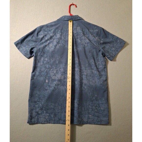 Billabong Recyc Button Up Short Sleeve Shirt Mens S Skater Surfer Y2K - Picture 6 of 7